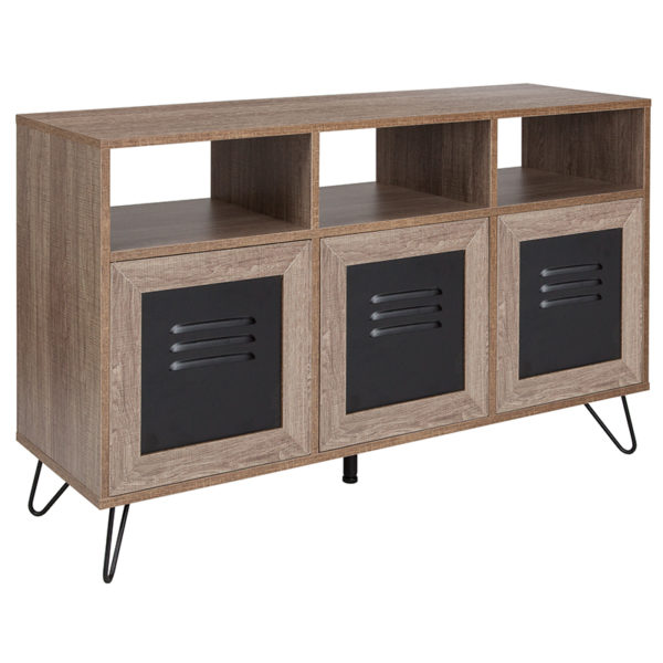 Buy Contemporary Style 44"W Rustic Console Cabinet in  Orlando at Capital Office Furniture