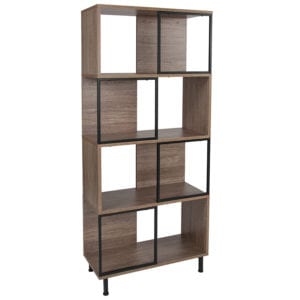 Buy Industrial Style 26x58.75 Rustic Bookshelf/Cube near  Leesburg at Capital Office Furniture