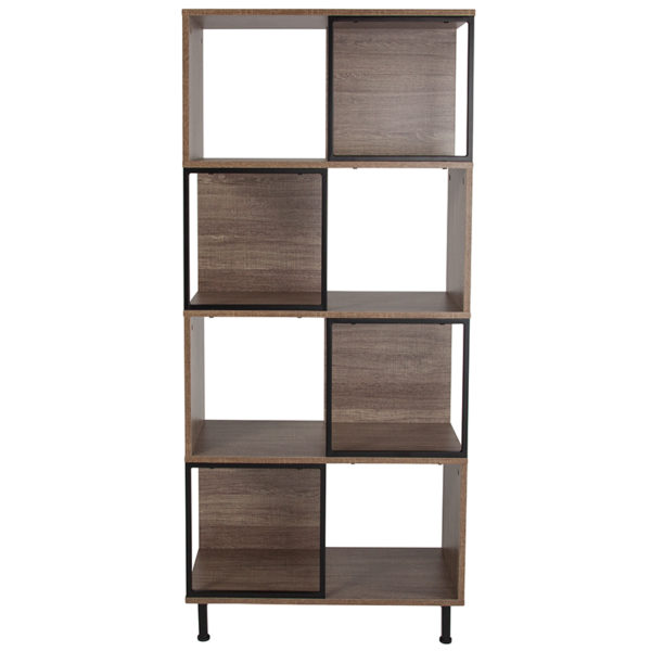 Shop for 26x58.75 Rustic Bookshelf/Cubew/ Four Shelves in  Orlando at Capital Office Furniture