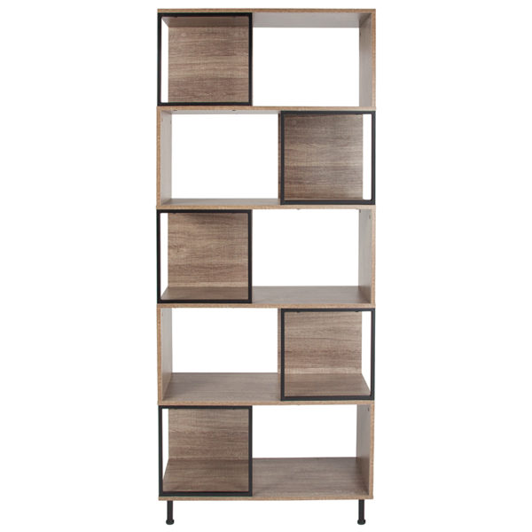 Shop for 30x72 Rustic Bookshelf/Cubew/ Five Shelves in  Orlando at Capital Office Furniture