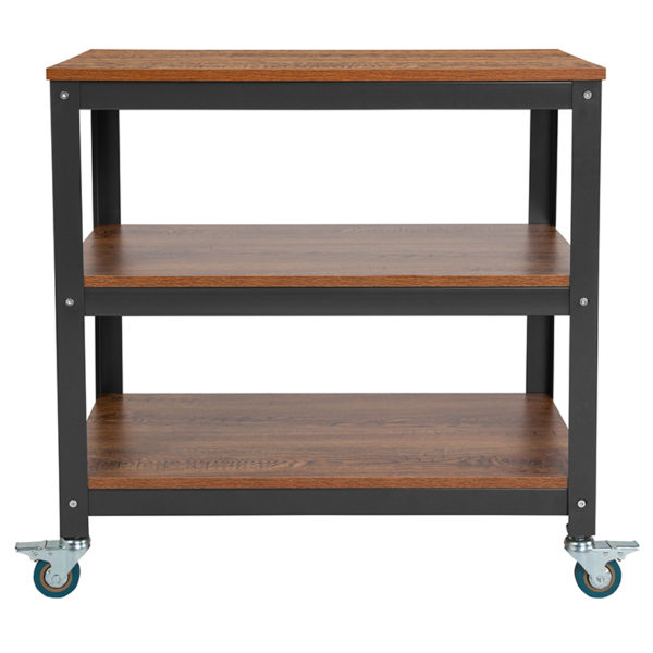 Shop for Brown Mobile Bookcase/Cartw/ Three Shelves near  Winter Garden at Capital Office Furniture