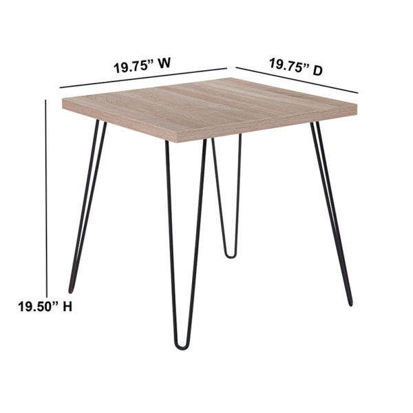 Shop for Sonoma Oak End Tablew/ .75" Thick Square Top near  Apopka at Capital Office Furniture