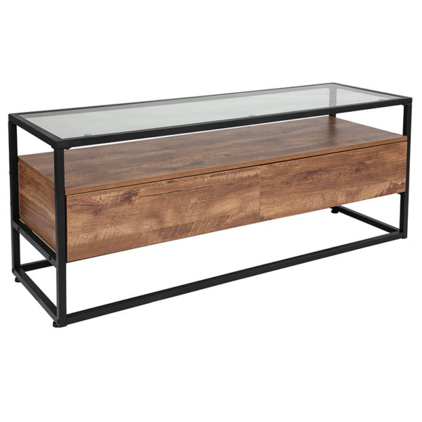 Buy Contemporary Style Rustic Glass Coffee Table near  Bay Lake at Capital Office Furniture