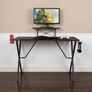 Buy Multi-Purpose Gamers Table Black Platform Gaming Desk in  Orlando at Capital Office Furniture