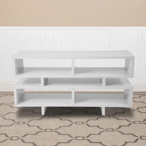 Buy Contemporary Style White TV Stand/Console near  Leesburg at Capital Office Furniture