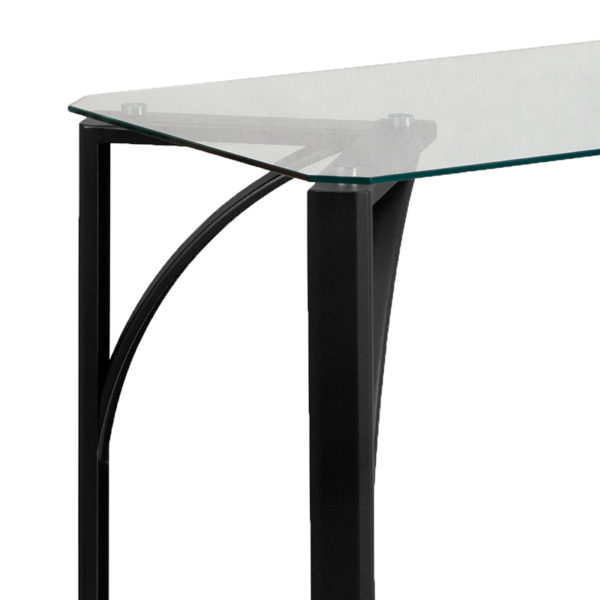 Shop for Glass Computer Deskw/ 6mm Thick Glass in  Orlando at Capital Office Furniture