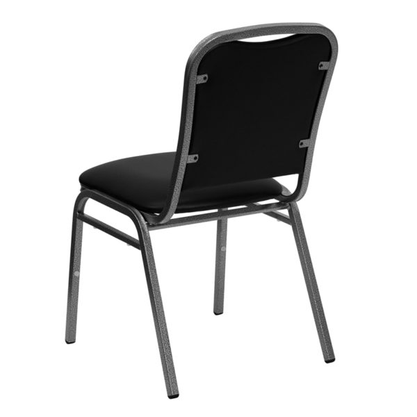 Shop for Black Vinyl Banquet Chairw/ Stack Quantity: 15 near  Clermont at Capital Office Furniture