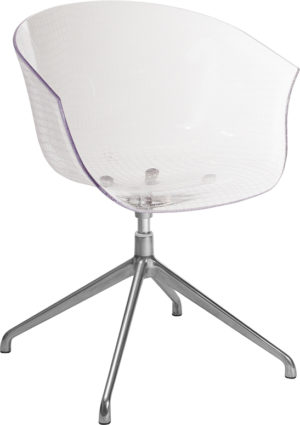 Buy Accent Side Chair Clear Reception Chair near  Daytona Beach at Capital Office Furniture
