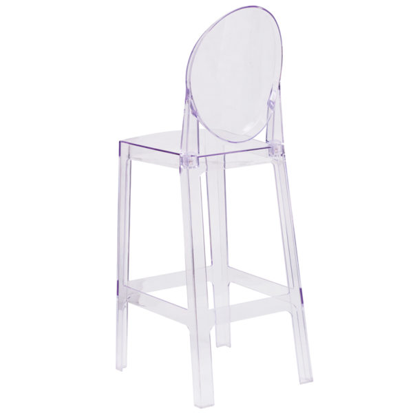 Shop for Oval Back Ghost Barstoolw/ Contoured Seat near  Saint Cloud at Capital Office Furniture