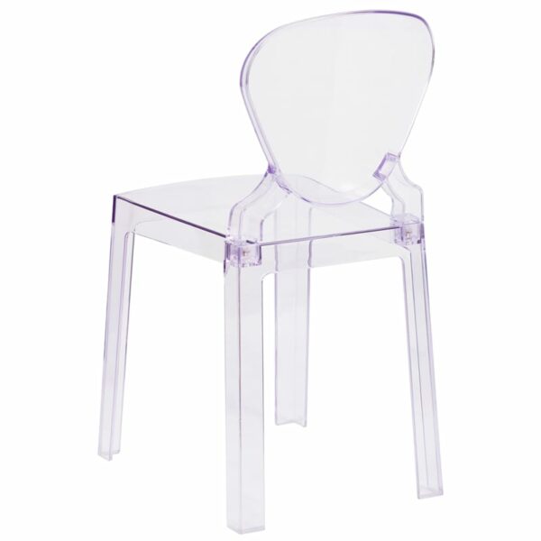 Shop for Clear Tear Back Ghost Chairw/ Polycarbonate Molded Structure near  Clermont at Capital Office Furniture