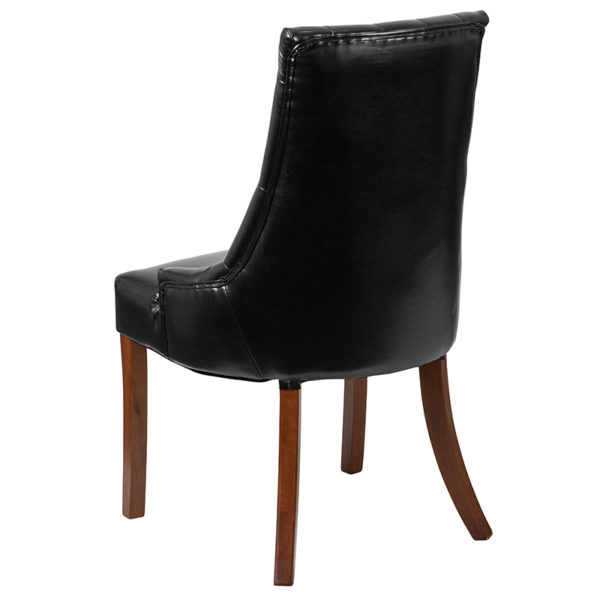 Shop for Black Leather Tufted Chairw/ Black LeatherSoft Upholstery near  Sanford at Capital Office Furniture