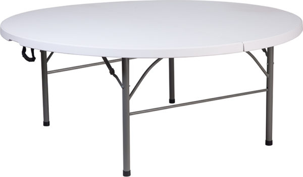 Buy Ready To Use Commercial Table 71RD White Plastic Fold Table in  Orlando at Capital Office Furniture