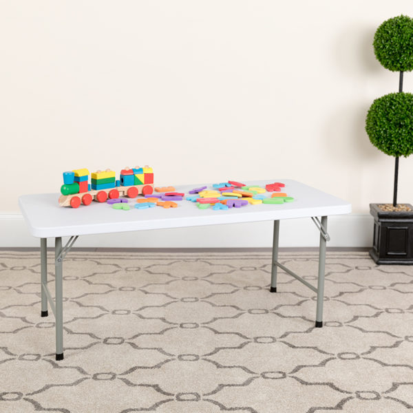 Buy Multipurpose Kids Folding Table 24x48 White Plastic Fold Table near  Casselberry at Capital Office Furniture