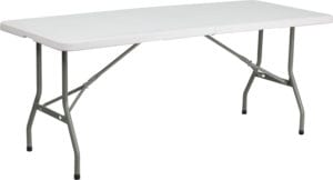 Buy Ready To Use Commercial Table 30x72 White Plastic Fold Table near  Kissimmee at Capital Office Furniture