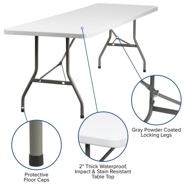 Looking for white folding tables near  Saint Cloud at Capital Office Furniture?