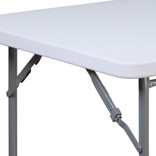 Shop for 34SQ White Plastic Fold Tablew/ Seats up to 4 Adults near  Kissimmee at Capital Office Furniture