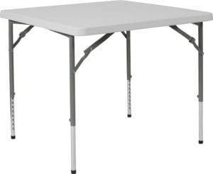 Buy Multipurpose Folding Table 34SQ White Plastic Fold Table in  Orlando at Capital Office Furniture