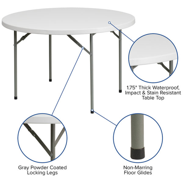 Looking for white folding tables in  Orlando at Capital Office Furniture?