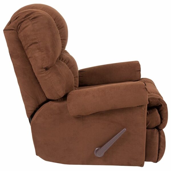 New recliners in brown w/ Lever Recliner at Capital Office Furniture near  Leesburg at Capital Office Furniture