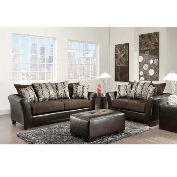Buy Sofa and Loveseat Set Sable Chenille Living Set near  Lake Buena Vista at Capital Office Furniture