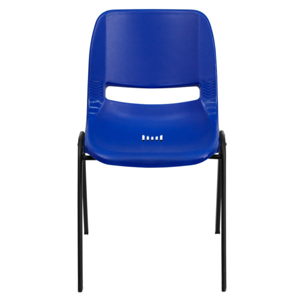New classroom furniture in blue w/ Vented Back allows air circulation at Capital Office Furniture near  Clermont at Capital Office Furniture