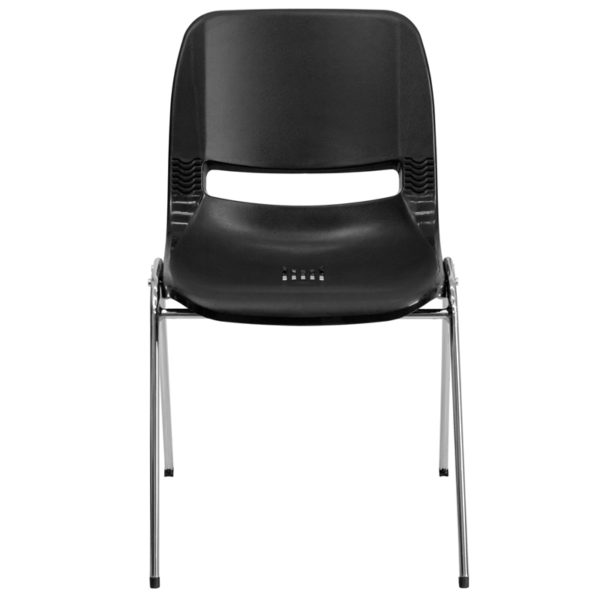 New classroom furniture in black w/ Vented Back allows air circulation at Capital Office Furniture near  Altamonte Springs at Capital Office Furniture