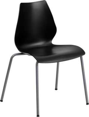 Buy Multipurpose Stack Chair Black Plastic Stack Chair near  Bay Lake at Capital Office Furniture