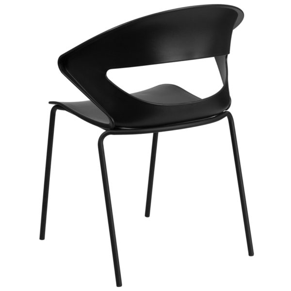 Shop for Black Stack Chairw/ Stack Quantity: 4 near  Lake Buena Vista at Capital Office Furniture