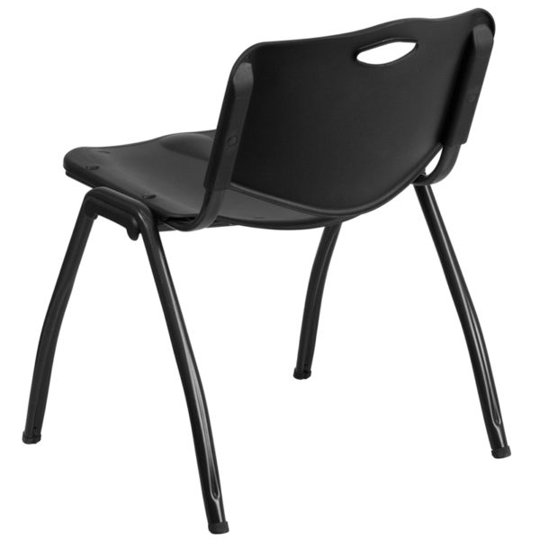 Shop for Black Plastic Stack Chairw/ Stack Quantity: 25 near  Lake Buena Vista at Capital Office Furniture