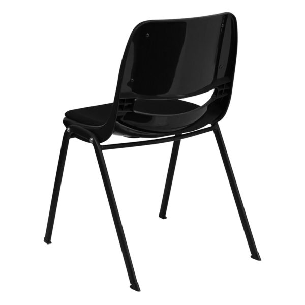 Shop for Black Plastic Pad Stack Chairw/ Stack Quantity: 20 near  Daytona Beach at Capital Office Furniture