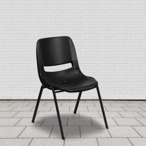 Buy Multipurpose Stack Chair Black Plastic Stack Chair near  Leesburg at Capital Office Furniture