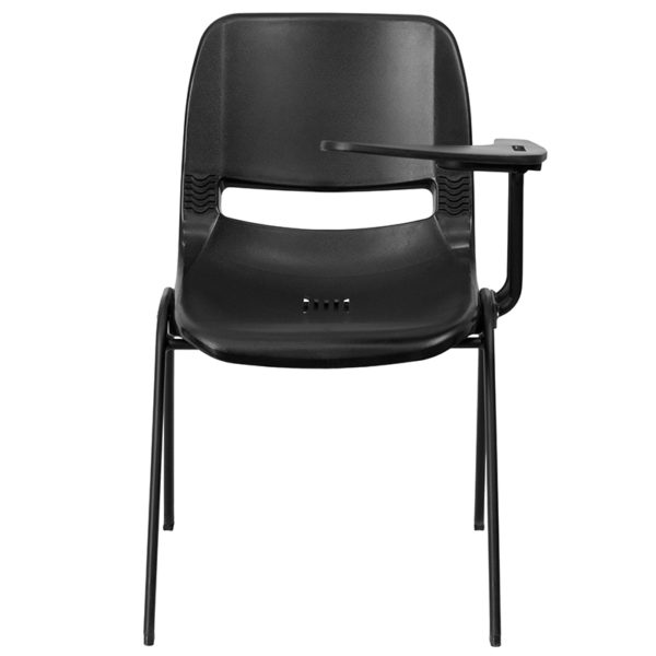 New classroom furniture in black w/ Tablet Size: 12.5"W x 15.75"D x 9.75"H from seat at Capital Office Furniture near  Windermere at Capital Office Furniture