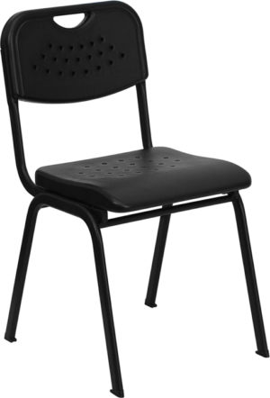 Buy Multipurpose Stack Chair Black Plastic Stack Chair near  Clermont at Capital Office Furniture