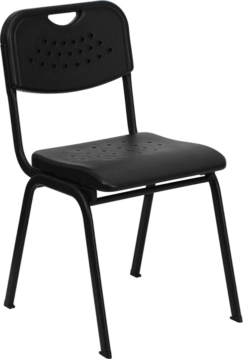 Buy Multipurpose Stack Chair Black Plastic Stack Chair in  Orlando at Capital Office Furniture