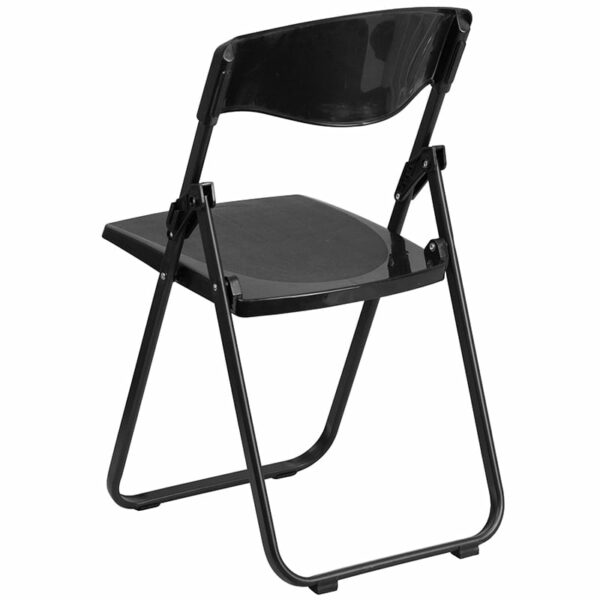 New folding chairs in black w/ 18 Gauge Steel Frame at Capital Office Furniture near  Winter Garden at Capital Office Furniture