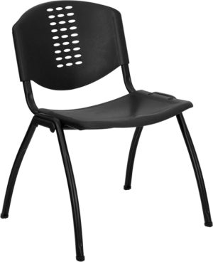 Buy Multipurpose Stack Chair Black Plastic Stack Chair near  Leesburg at Capital Office Furniture