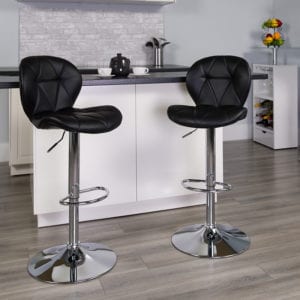 Buy Contemporary Style Stool Black Vinyl Barstool near  Altamonte Springs at Capital Office Furniture
