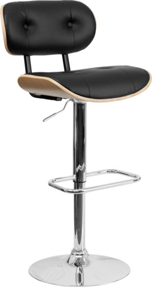 Buy Contemporary Style Stool Beechwood Adjustable Barstool near  Sanford at Capital Office Furniture