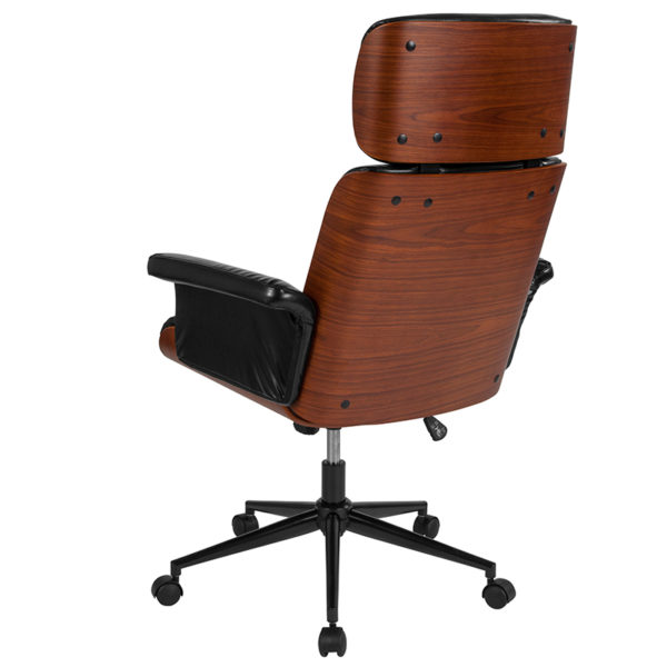 Shop for Black High Back Leather Chairw/ High Back Design with Headrest near  Lake Buena Vista at Capital Office Furniture