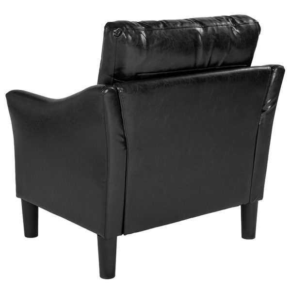 Shop for Black Leather Chairw/ Slanted Arms near  Altamonte Springs at Capital Office Furniture