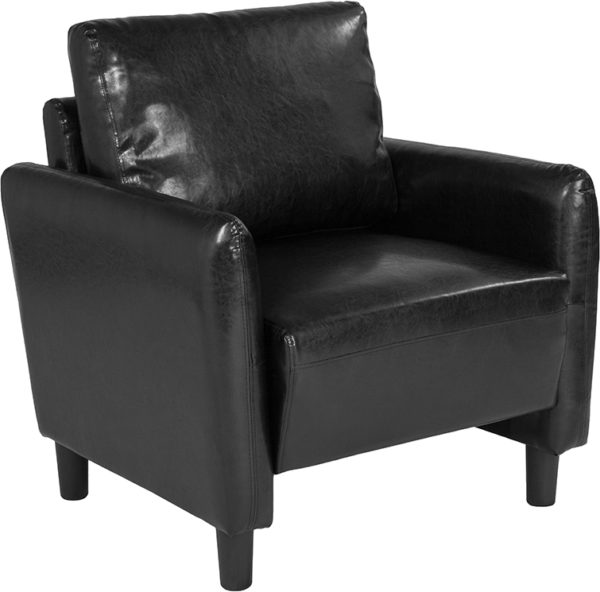 Buy Contemporary Style Black Leather Chair near  Casselberry at Capital Office Furniture