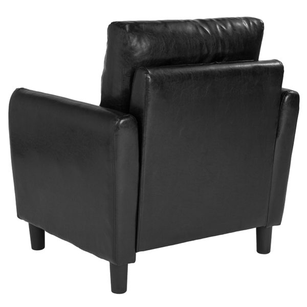 Shop for Black Leather Chairw/ Rounded Arms near  Apopka at Capital Office Furniture