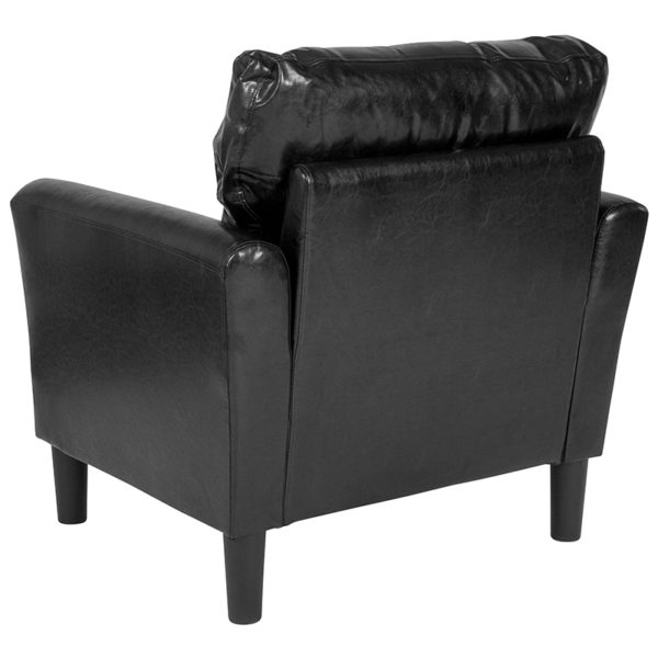 Shop for Black Leather Chairw/ Tailored Arms near  Casselberry at Capital Office Furniture