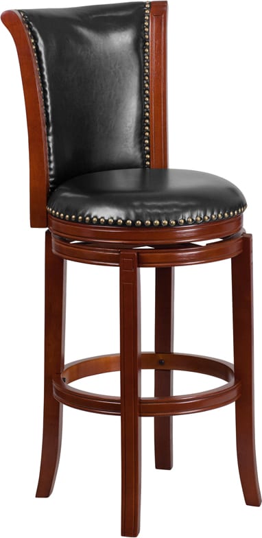 Buy Transitional Style Stool 30" Dark Chestnut Wood Stool in  Orlando at Capital Office Furniture