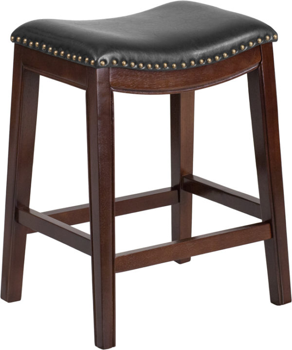 Buy Transitional Style Stool 26" No Back Cappuccino Stool in  Orlando at Capital Office Furniture