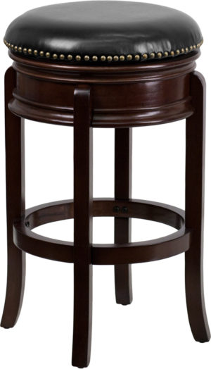 Buy Transitional Style Stool 29" No Back Cappuccino Stool in  Orlando at Capital Office Furniture