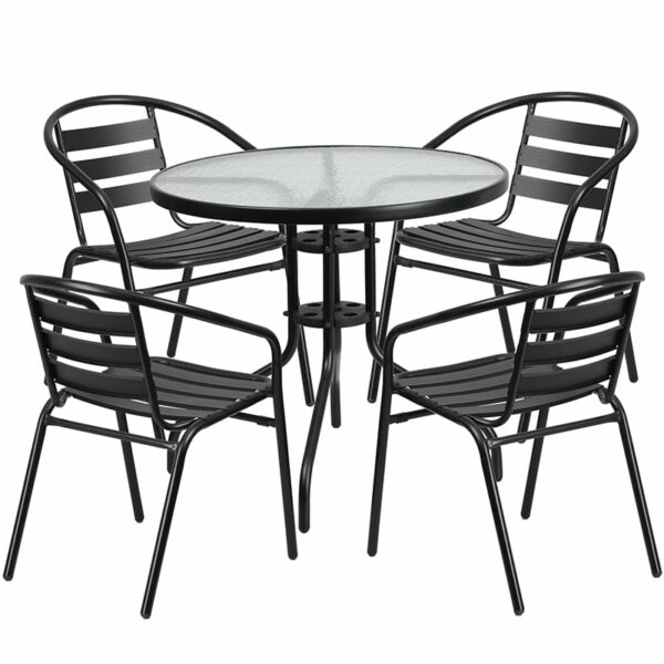 Find Set Includes Table and 4 Chairs patio table and chair sets near  Leesburg at Capital Office Furniture