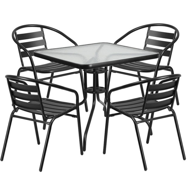 Find Set Includes Table and 4 Chairs patio table and chair sets near  Clermont at Capital Office Furniture