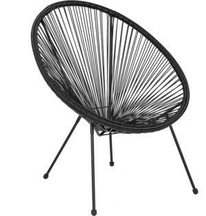 Buy Bungee Lounge Chair Black Bungee Oval Lounge Chair in  Orlando at Capital Office Furniture