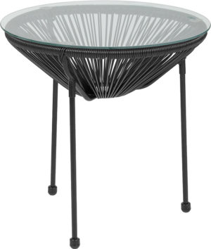Buy Bungee Glass Table Black Bungee Glass Table in  Orlando at Capital Office Furniture